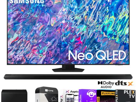 Samsung QN85BA 65  Neo QLED 4K Mini LED Smart TV w  Soundbar + Warranty Bundle For Discount