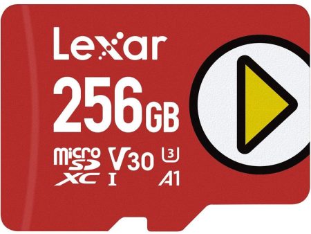 Lexar PLAY 256GB microSDXC UHS-I Memory Card, Up to 150MB s Read Online now