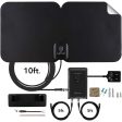 ANTOP AT-300SBS HD Smart Antenna, HDTV + FM Amplified Antenna with Smart Boost System Online Hot Sale