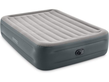 Intex Dura-Beam Plus Series Essential Rest Airbed with Internal Electric Pump Cheap