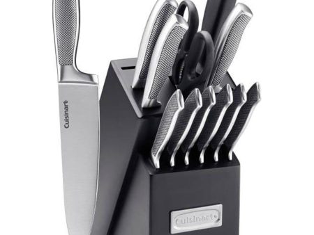 Cuisinart  C77SS-13P 13-pc. Graphix Collection Block Set, Stainless Steel For Discount