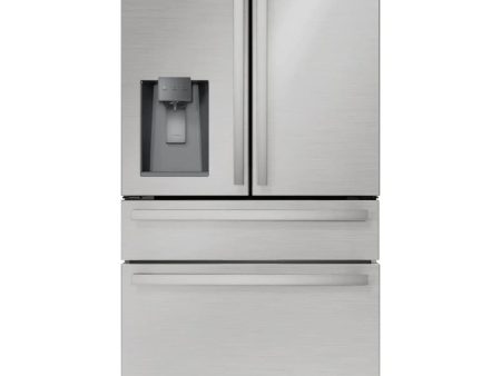 Sharp French 4-Door Counter-Depth Refrigerator with Water Dispenser (SJG2254FS) Sale