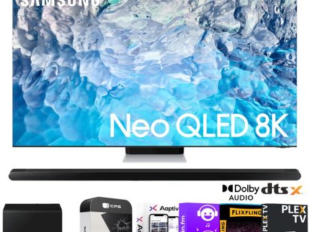 Samsung QN85QN900B 85  Neo QLED 8K Smart TV w  Soundbar + Warranty Bundle Online now