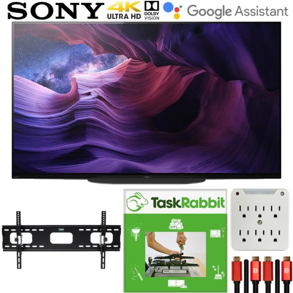 Sony XBR48A9S 48  A9S 4K UHD OLED Smart TV 2020 +TaskRabbit Installation Bundle Online