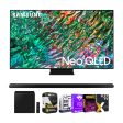 Samsung QN85QN90BA 85  Neo QLED 4K Smart TV w  Soundbar + Warranty Bundle Hot on Sale