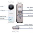 Lorex 2K Wired Video Doorbell, White (B451AJD-E) - Open Box Discount