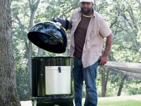 Weber Smokey Mountain Cooker Smoker 22  - Open Box Cheap