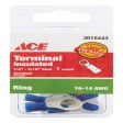 Ace 16-14 AWG Ring Terminal Blue Gray 7 pk For Cheap