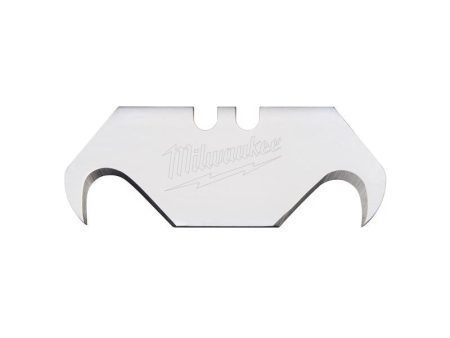 Milwaukee Micro Carbide Metal Roofing Hook Utility Blade 2-3 8 in. L 5 pc For Discount