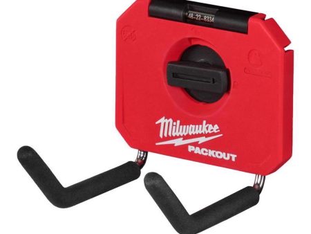 Milwaukee Packout Shop Storage Small Black Red Plastic 4 in. L Straight Hook 1 pk Online Sale