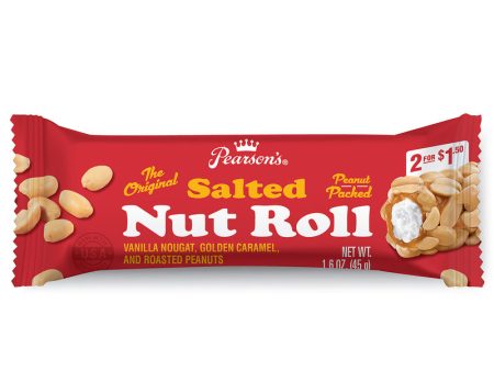 Pearson s Salted Nut Roll Candy Bar 1.6 oz Online now