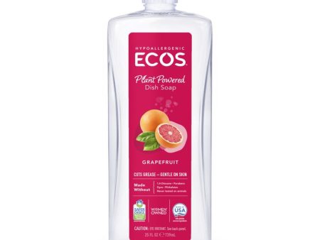 ECOS Grapefruit Scent Liquid Dish Soap 25 oz 1 pk Online now