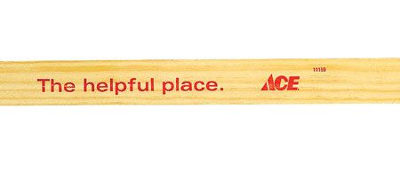 Ace 21 in. L Red Birch Paint Paddles Online Hot Sale