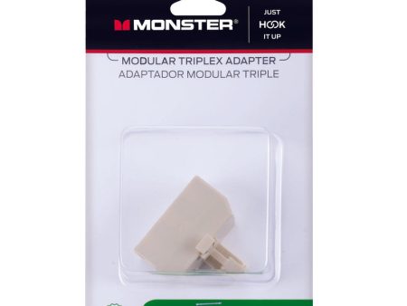 Monster Just Hook It Up 0 ft. L Ivory Modular Telephone Line Cable Online Hot Sale