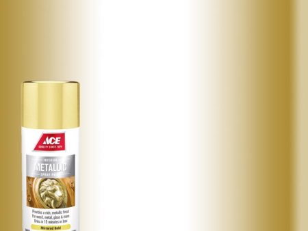 Ace Metallic Mirrored Gold Spray Paint 11.5 oz on Sale