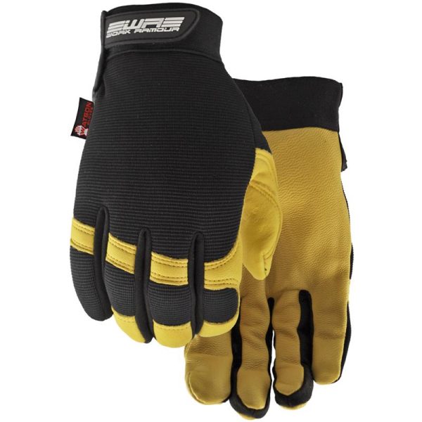 Watson Gloves Flextime Women s High Performance Protection Gloves Black Yellow S 1 pk Online Sale