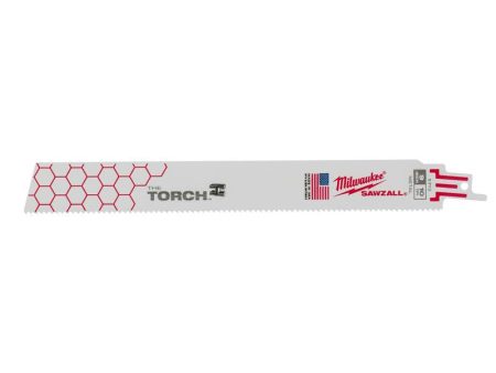 Milwaukee The Torch 9 in. Metal Demo Reciprocating Saw Blade 10 TPI 1 pk For Sale