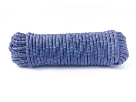 Ace 3 8 in. D X 100 in. L Blue Diamond Braided Poly Rope Supply