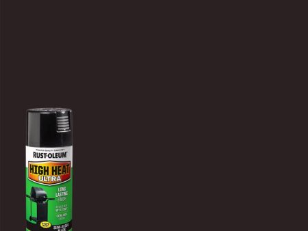 Rust-Oleum Specialty Semi-Gloss Black Ultra High Heat Spray 12 oz Online Sale