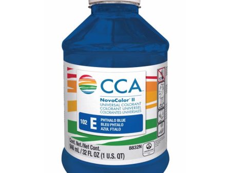 CCA NovoColor II Phthalo Blue Paint Colorant 1 qt For Discount