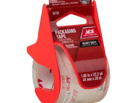 Ace 1.88 in. W X 22.2 yd L Heavy Duty Packaging Tape Clear For Sale