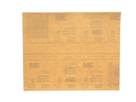 3M 11 in. L X 9 in. W 150 Grit Aluminum Oxide Sandpaper 100 pk Online Hot Sale