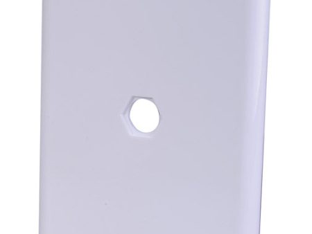 Ace White 1 gang Plastic Coaxial Wall Plate 1 pk Cheap