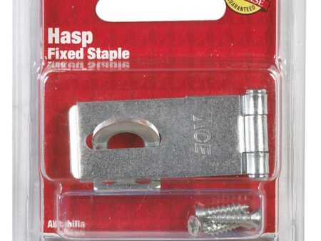 Ace Zinc 1-3 4 in. L Fixed Staple Safety Hasp on Sale