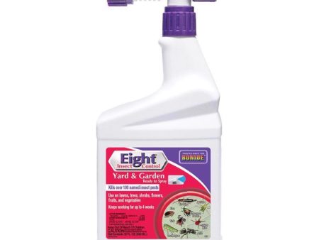 Bonide Eight Yard & Garden Insect Killer Liquid 32 oz Fashion