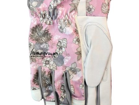 Watson Gloves Home Grown M Spandex Lily Mulitcolored Gardening Gloves Online now