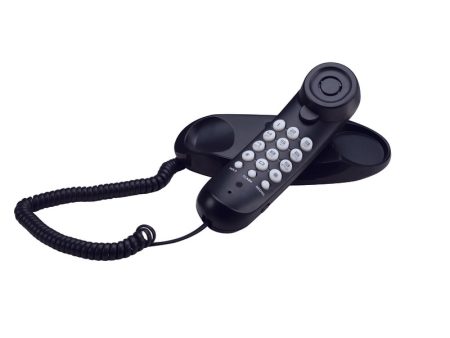 Home Plus 1 Handle Analog Telephone Black Discount