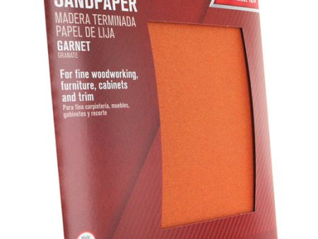 Ace 11 in. L X 9 in. W 220 Grit Aluminum Oxide Sandpaper 5 pk For Discount