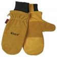 Kinco L Pigskin Leather Black Gold Mittens Discount