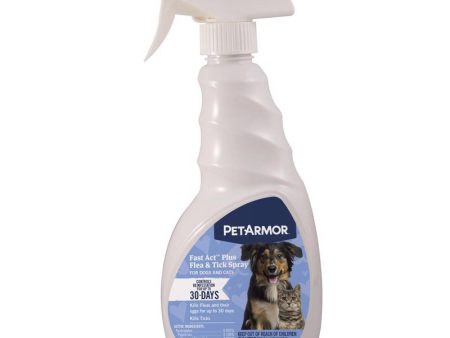 PetArmor Fastact Liquid Cat and Dog Flea and Tick Spray Pyriproxyfen, Pyrethrins, Piperonyl Butoxide Discount