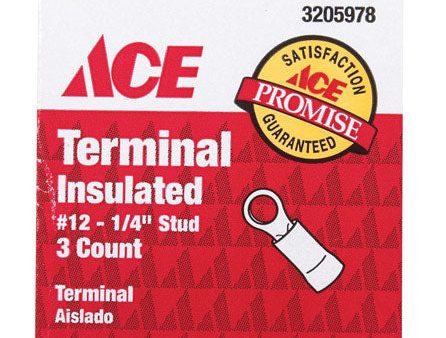 Ace Ring Terminal Blue 3 pk on Sale