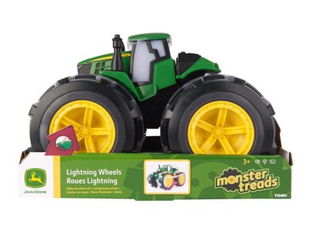 TOMY John Deere Lightning Wheels Toy Plastic Multicolored Discount