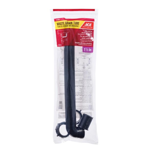 Ace 1-1 2 in. D X 15 in. L Polypropylene Waste Arm Discount