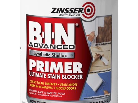 Zinsser BIN Advanced White Primer and Sealer 1 qt Online Sale