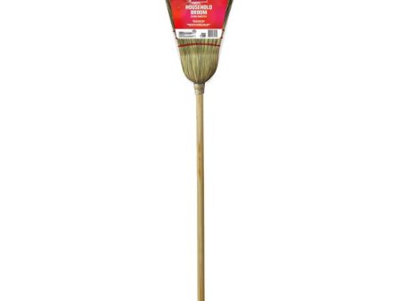 Ace 12 in. W Stiff Corn Grass Broom Supply