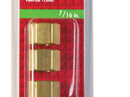 Ace 7 16 in. Compression Brass Nut Hot on Sale