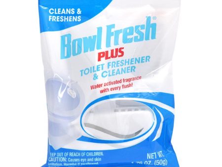 Bowl Fresh Clean Scent Toilet Deodorizer and Cleaner 1.76 oz Tablet For Discount