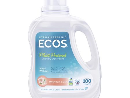 ECOS Magnolia Scent Laundry Detergent Liquid 100 oz 1 pk Sale