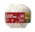 Ace #18 in. D X 200 ft. L White Twisted Cotton Twine on Sale