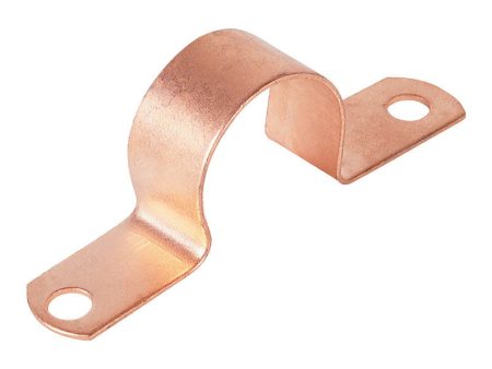 Warwick Hanger 3 4 in. Copper Plated Carbon Steel Tube Strap on Sale