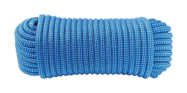 Ace 1 2 in. D X 100 ft. L Blue Diamond Braided Poly Rope For Sale