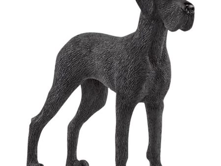 Schleich Great Dane Dog Figurine Black 1 pc Online now