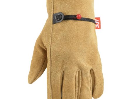 Ace XL Suede Cowhide Driver Tan Gloves For Discount