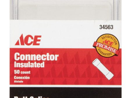 Ace Insulated Wire Butt Connector Yellow 50 pk Cheap