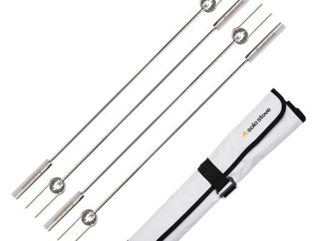 Solo Stove Silver Roasting Stick 36 in. H 4 pc Online