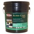 Black Jack Rubr-Coat #57 Gloss Black Rubber Roof Coating 5 gal Supply